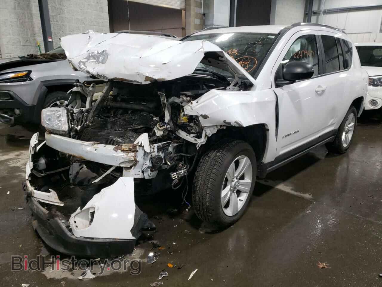 2011 JEEP COMPASS - VIN: 1J4NF1FB0BD258169 - Фото 2