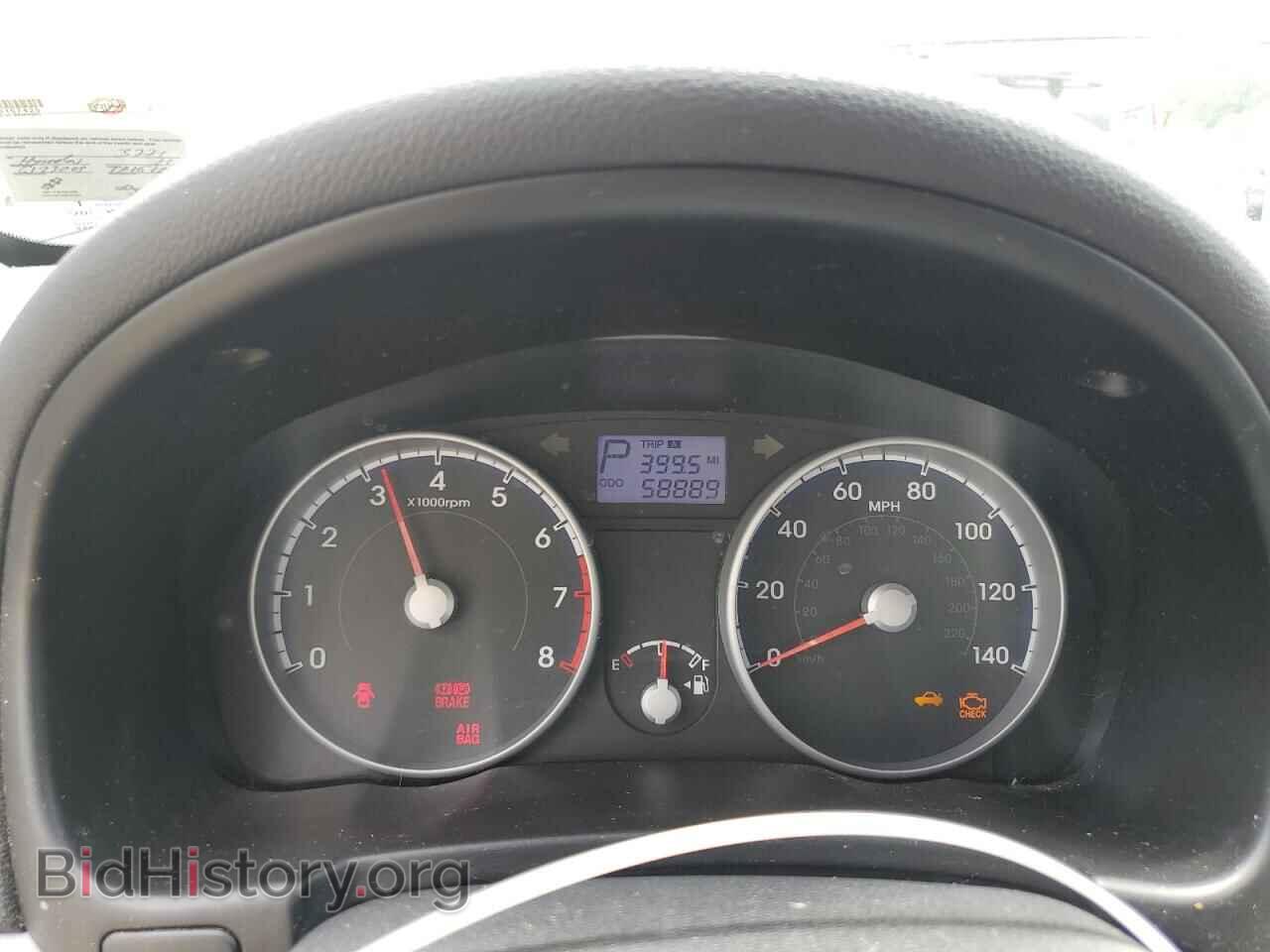 2011 HYUNDAI ACCENT - VIN: KMHCN4AC8BU533221 - Фото 9