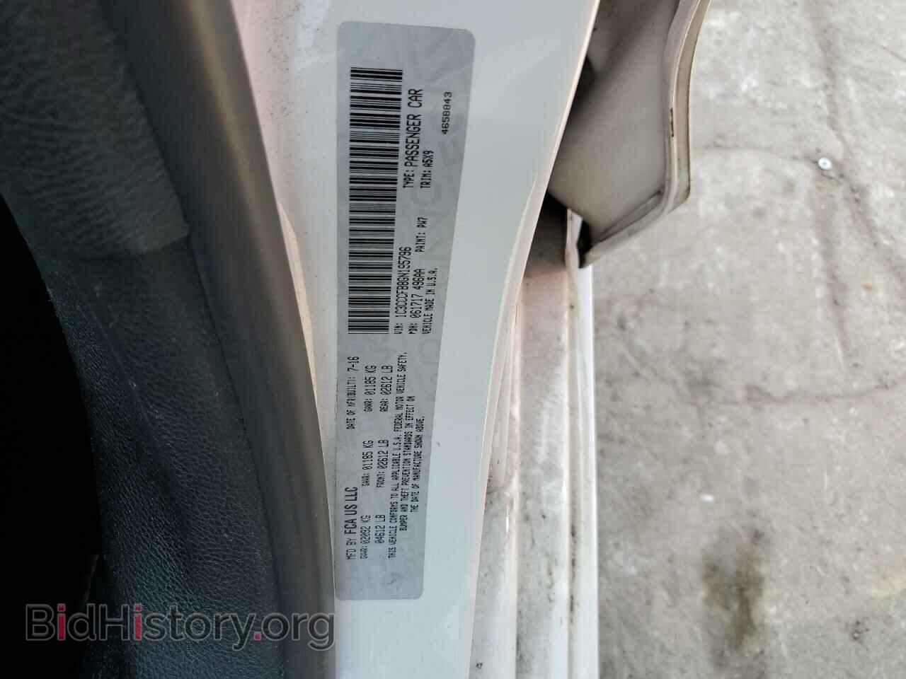 2016 CHRYSLER 200 - VIN: 1C3CCCFB8GN195796 - Фото 12