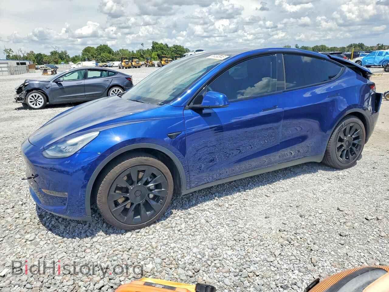 Фотография 5YJYGAEE2MF128675 - TESLA MODEL Y 2021