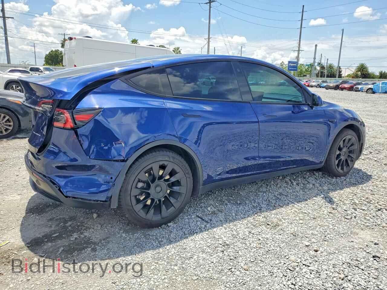 2021 TESLA MODEL Y - VIN: 5YJYGAEE2MF128675 - Фото 3