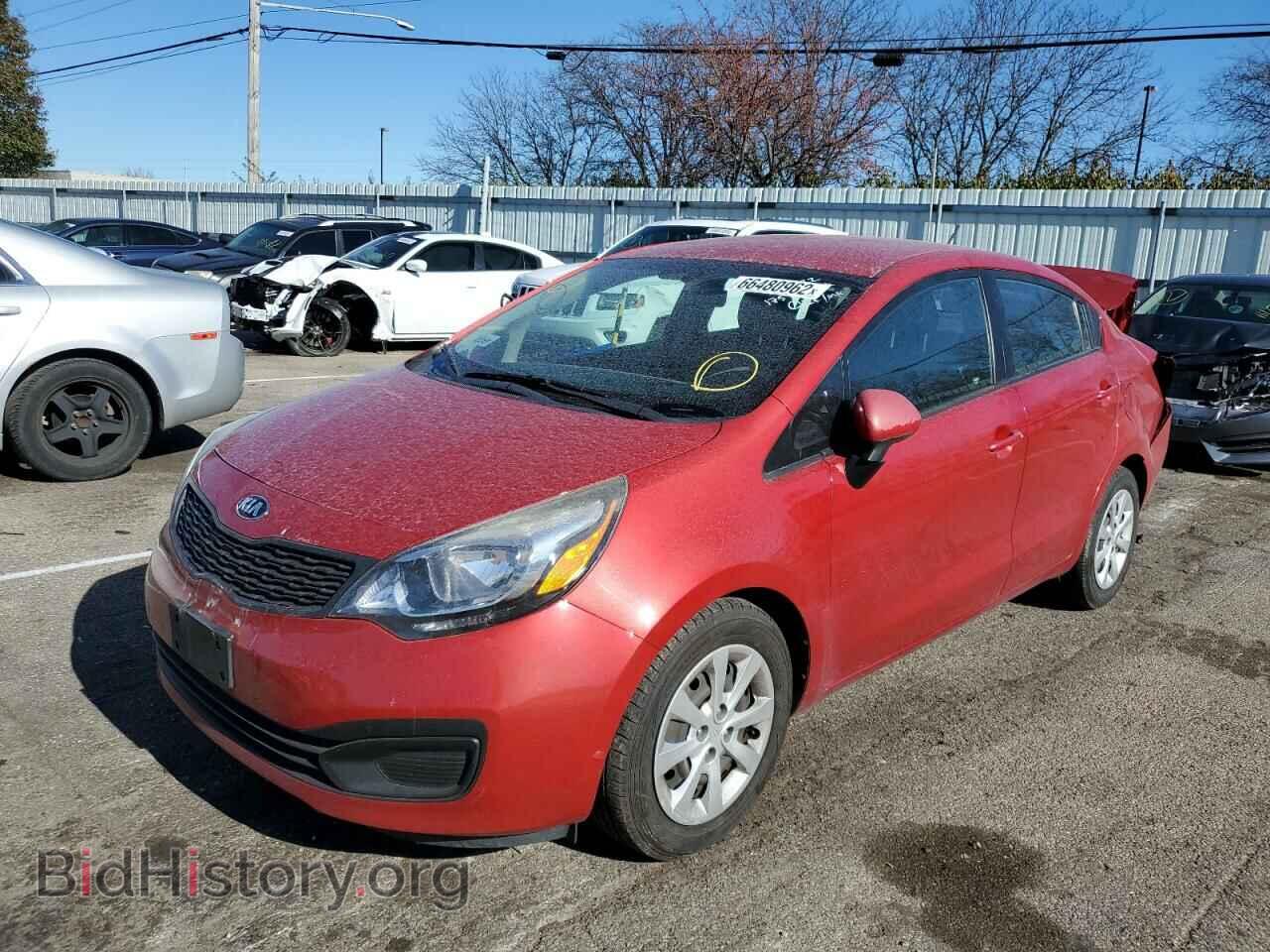 2015 KIA RIO - VIN: KNADM4A32F6454548 - Фото 2
