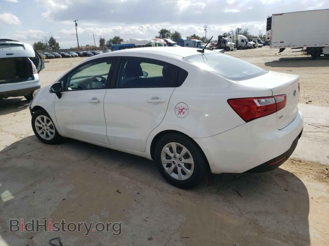 2015 KIA RIO - VIN: KNADM4A34F6525023 - Фото 2