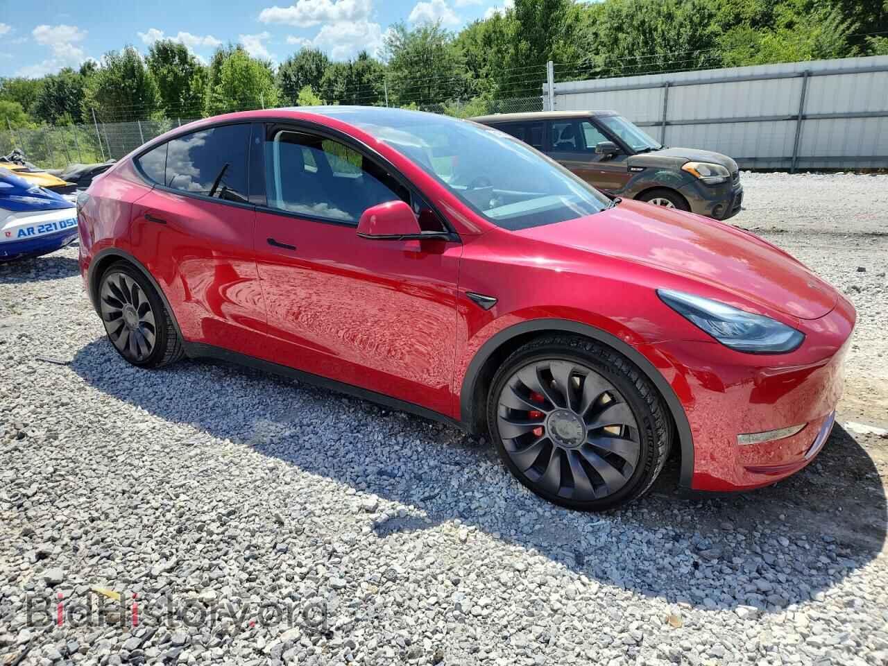 2021 TESLA MODEL Y - VIN: 5YJYGDEFXMF070311 - Фото 4