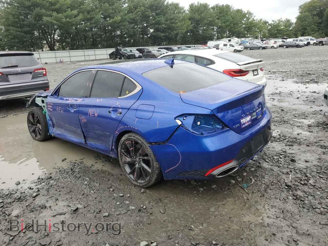 2022 GENESIS G70 BASE - VIN: KMTG54TE0NU097085 - Photo 2