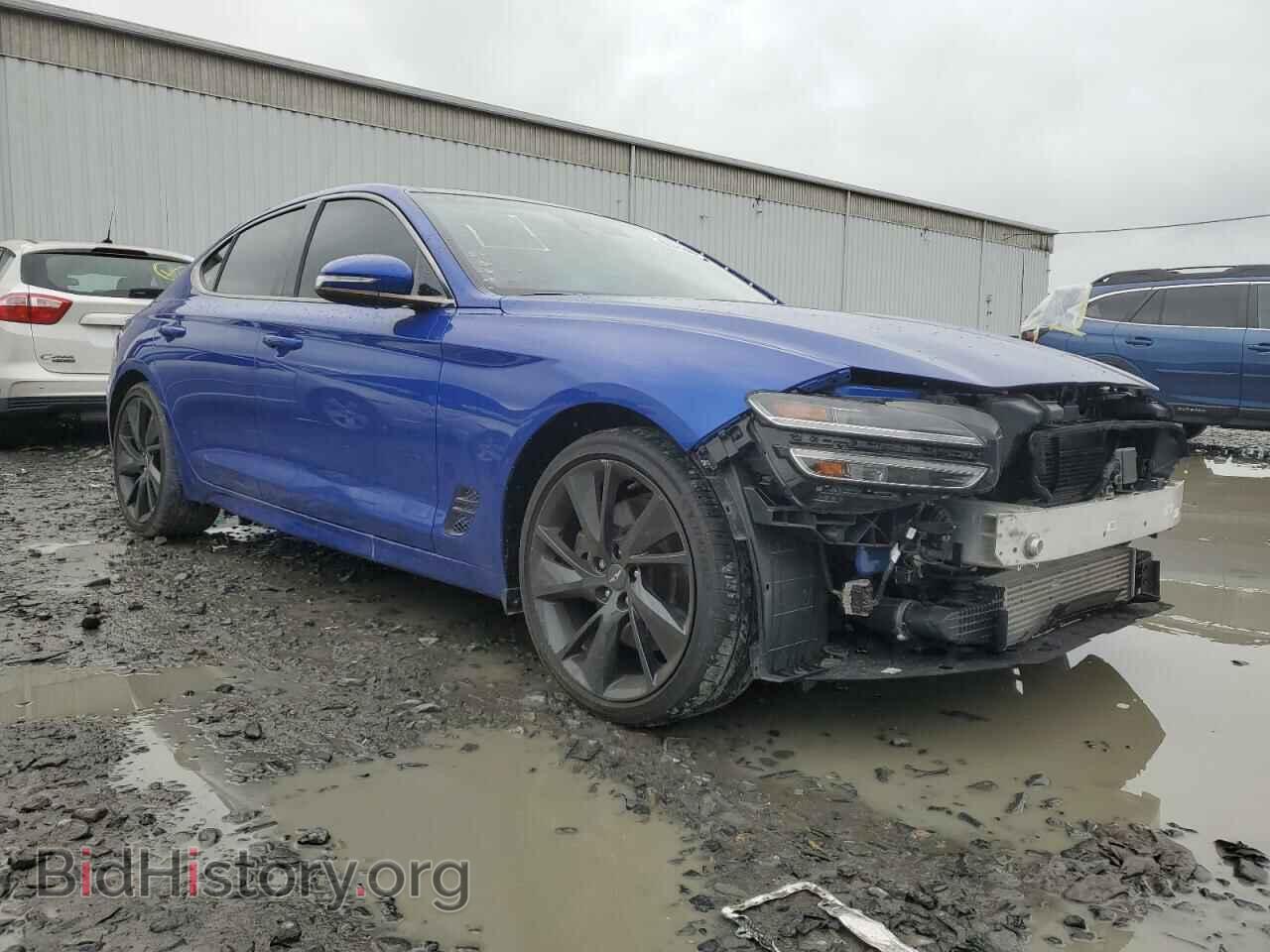 2022 GENESIS G70 BASE - VIN: KMTG54TE0NU097085 - Photo 4