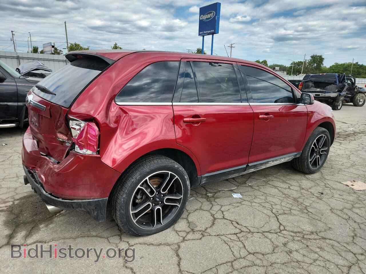 2014 FORD EDGE - VIN: 2FMDK4KC9EBB14154 - Фото 3