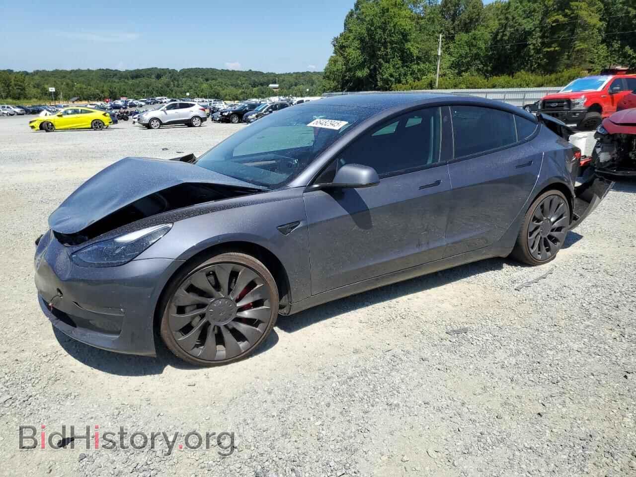 Фотография 5YJ3E1EC4PF619218 - TESLA MODEL 3 2023