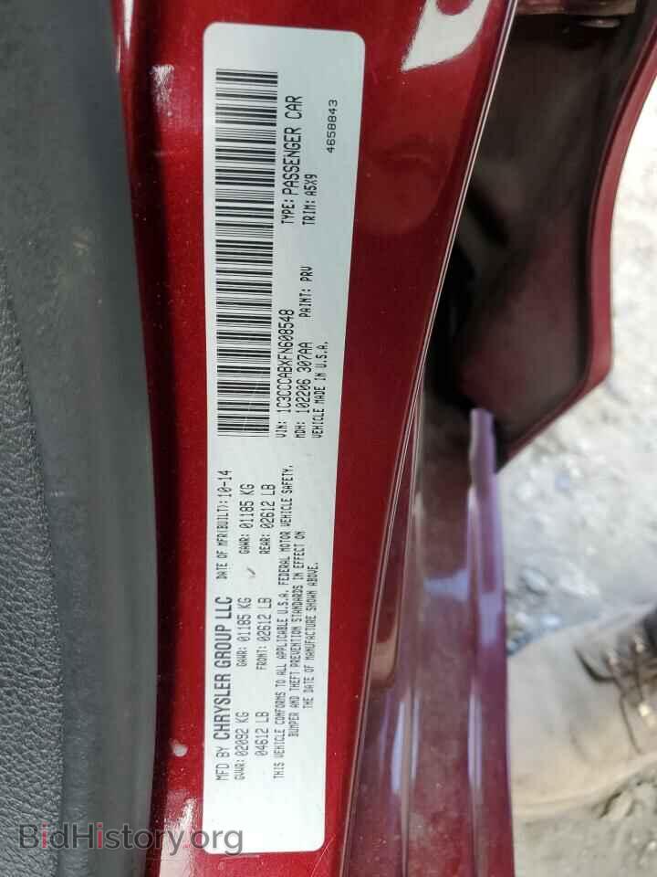 2015 CHRYSLER 200 - VIN: 1C3CCCABXFN608548 - Фото 10