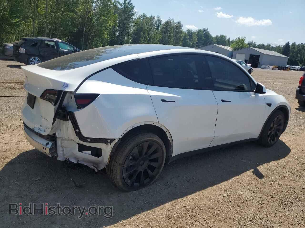 2022 TESLA MODEL Y - VIN: 7SAYGDEE2NF564402 - Фото 3