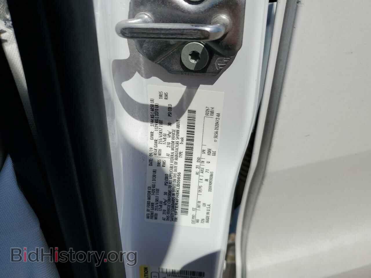 2019 FORD RANGER - VIN: 1FTER4FH8KLB09856 - Фото 12