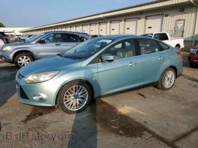 2012 Ford FOCUS SEL, turquoise — VIN 1FAHP3H28CL461784, Copart