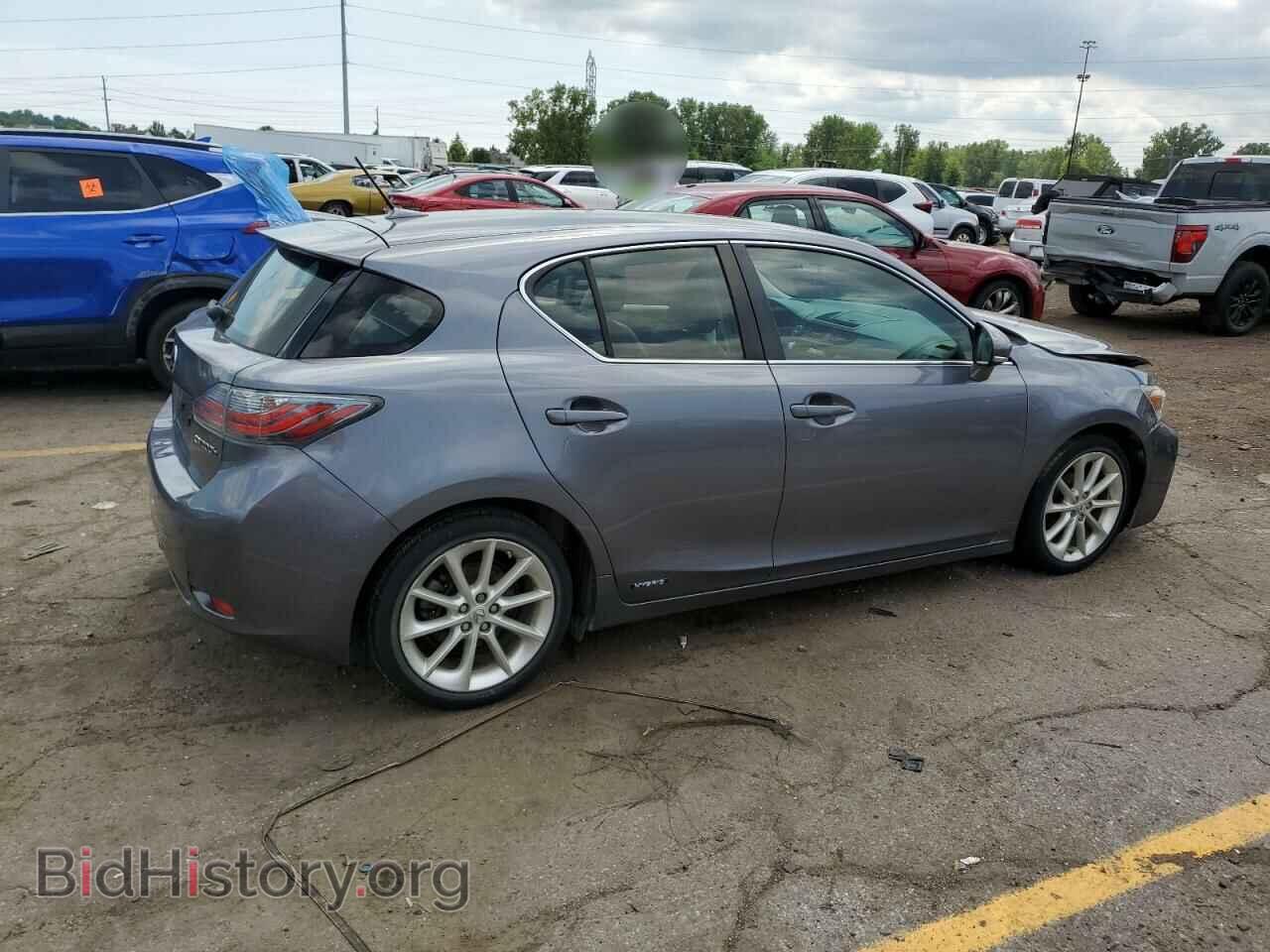 2012 LEXUS CT 200 - VIN: JTHKD5BH4C2109517 - Photo 3