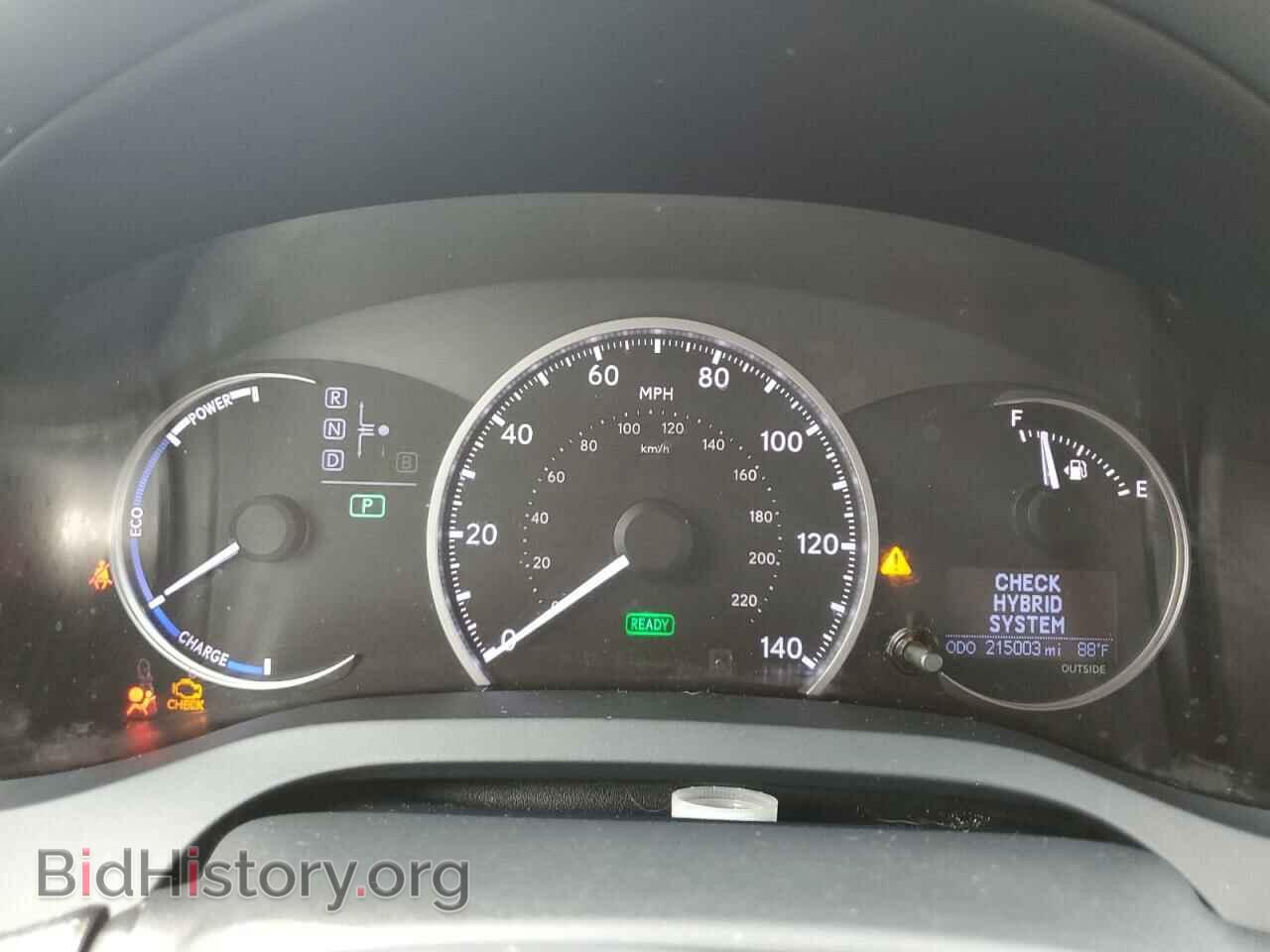 2012 LEXUS CT 200 - VIN: JTHKD5BH4C2109517 - Photo 9