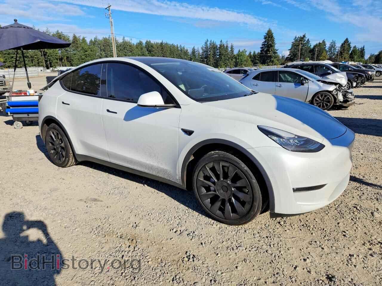 2022 TESLA MODEL Y - VIN: 7SAYGAEE4NF491998 - Photo 4