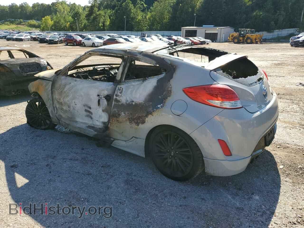 2013 HYUNDAI VELOSTER - VIN: KMHTC6AD8DU134371 - Фото 2