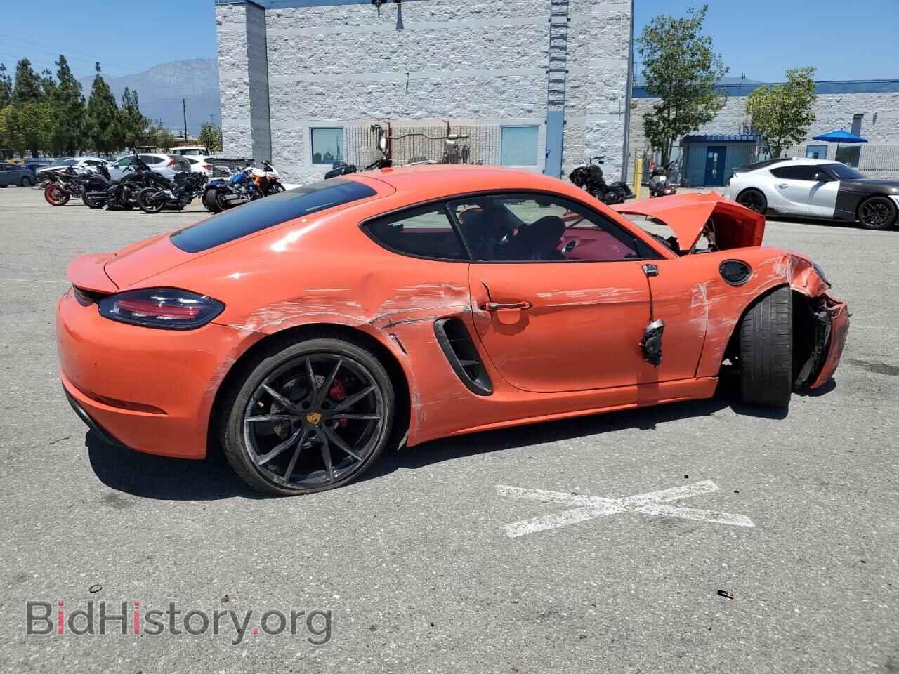 2021 PORSCHE CAYMAN - VIN: WP0AB2A81MS275269 - Фото 3