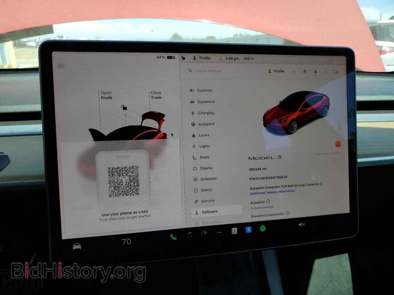 2022 TESLA MODEL 3 - VIN: 5YJ3E1EA5NF189534 - Photo 9