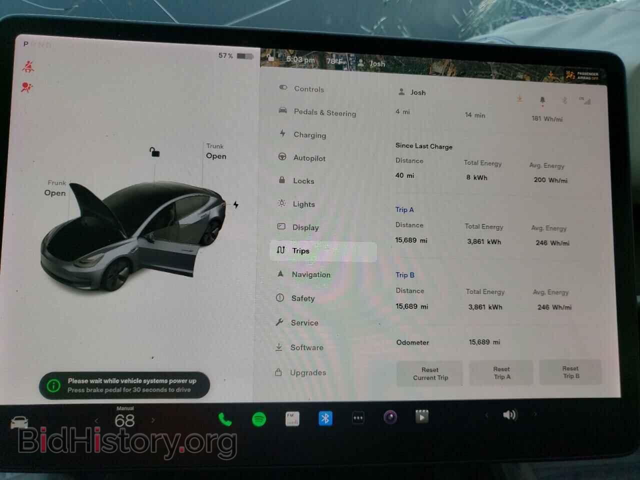 2021 TESLA MODEL 3 - VIN: 5YJ3E1EA4MF090038 - Photo 8