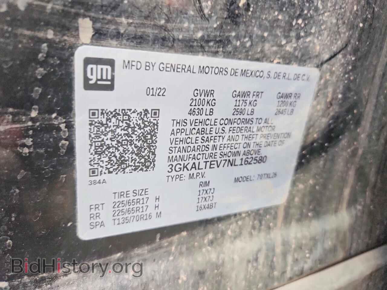 2022 GMC TERRAIN - VIN: 3GKALTEV7NL162580 - Фото 12