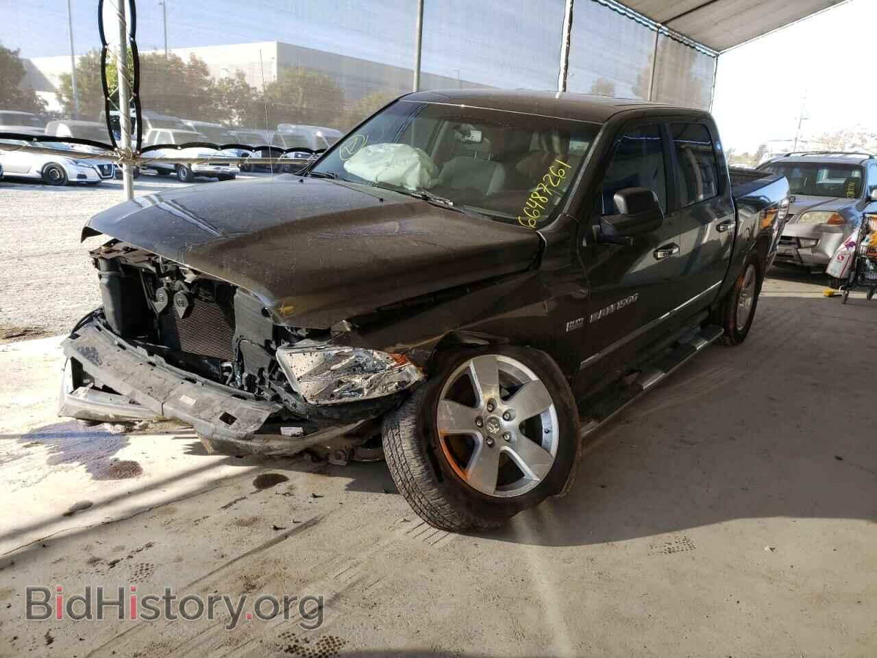2012 DODGE RAM 1500 - VIN: 1C6RD7LT2CS257588 - Фото 2