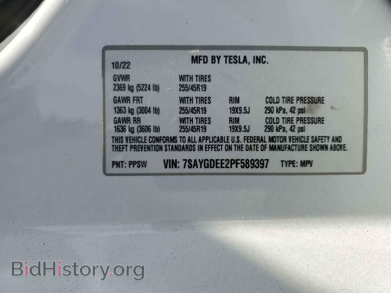 2023 TESLA MODEL Y - VIN: 7SAYGDEE2PF589397 - Фото 13