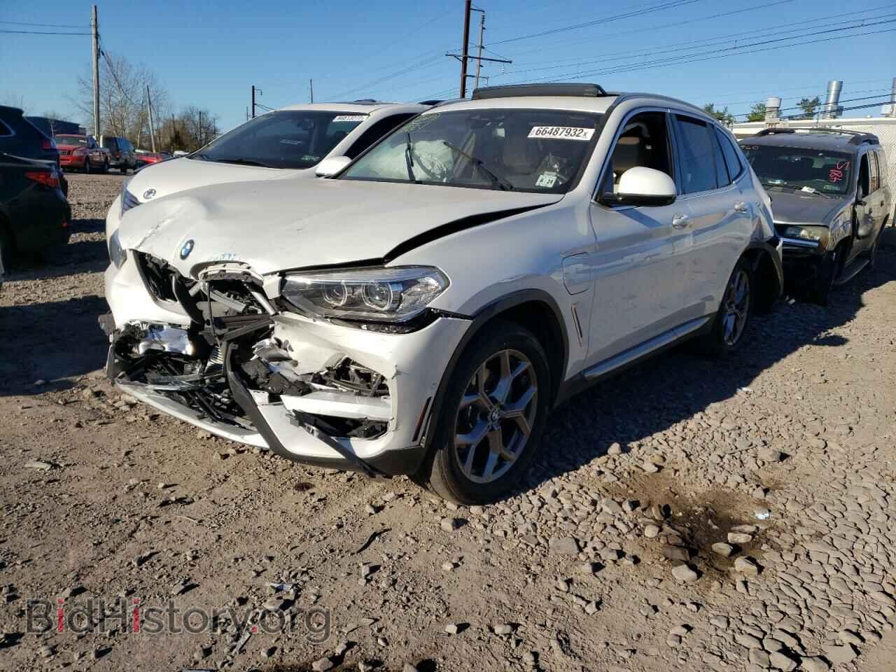 2021 BMW X3 - VIN: 5UXTS1C00M9E01754 - Фото 2