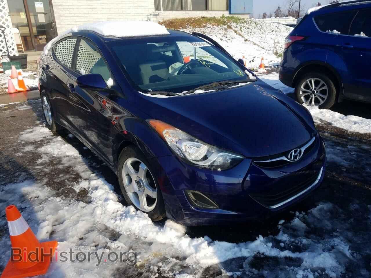 Photo 5NPDH4AE5CH140550 - HYUNDAI ELANTRA 2012