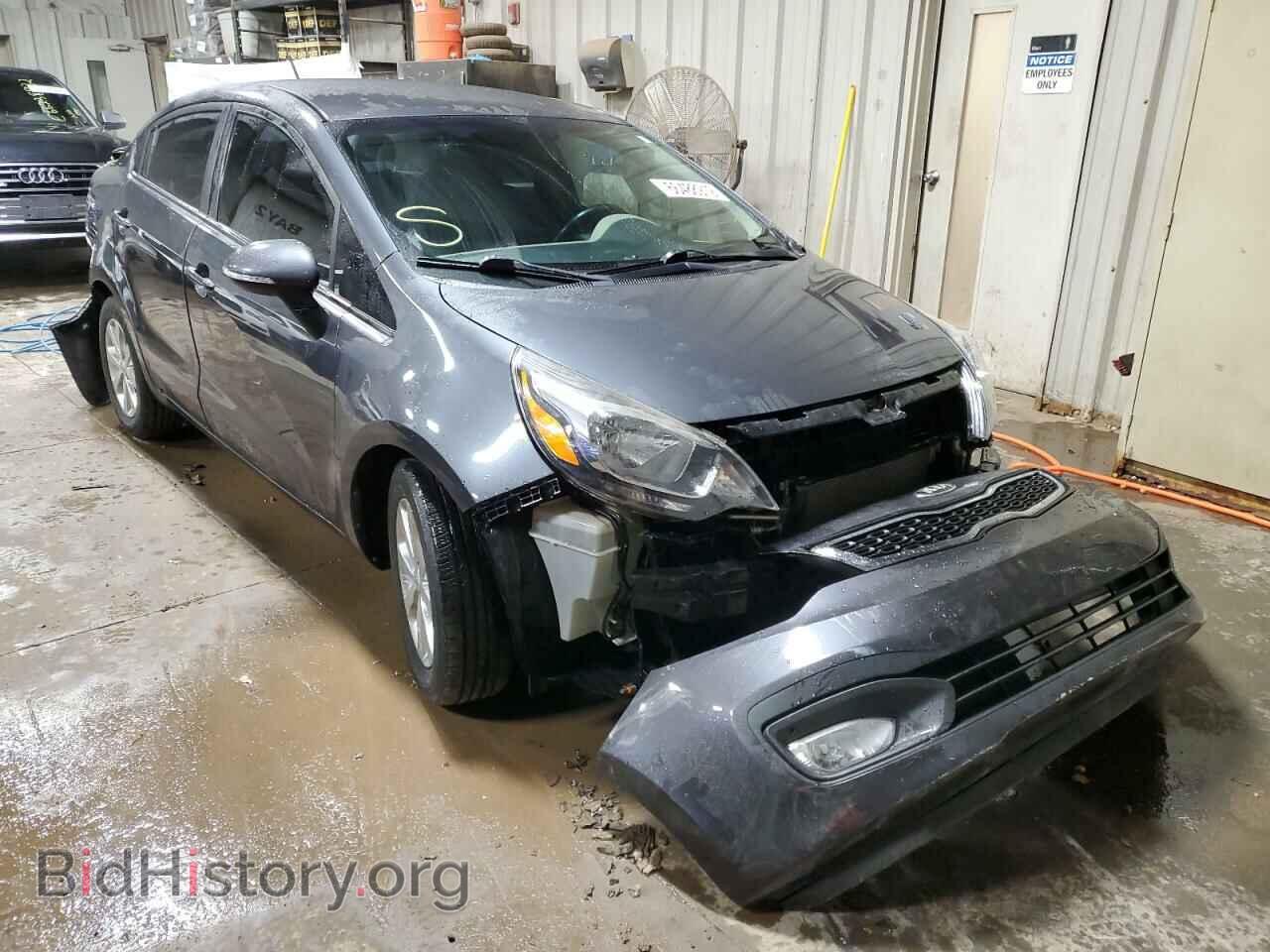 Фотография KNADN4A36E6417837 - KIA RIO 2014