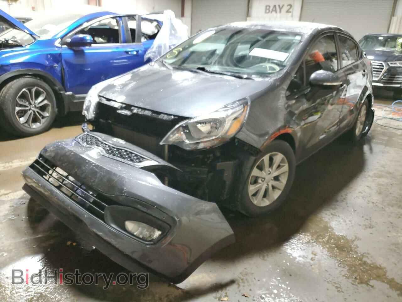 2014 KIA RIO - VIN: KNADN4A36E6417837 - Фото 2