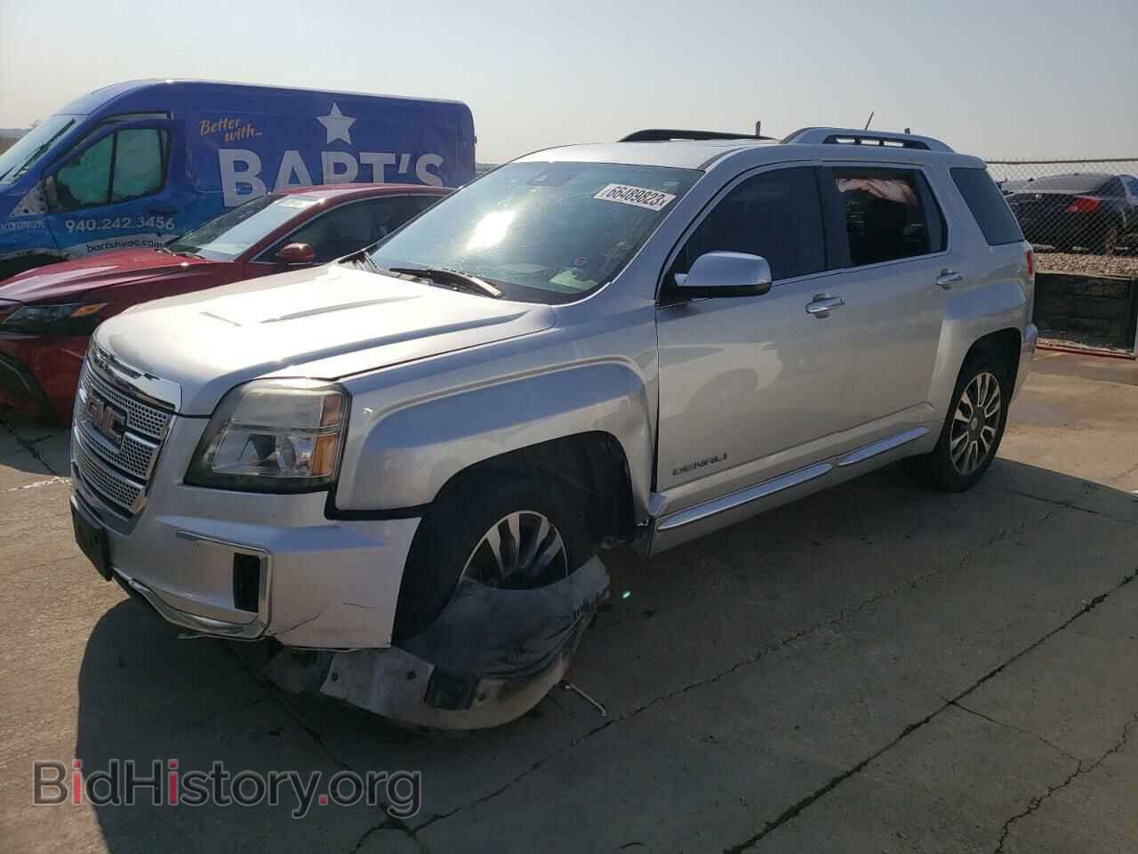 Фотография 2GKFLRE38G6157614 - GMC TERRAIN 2016