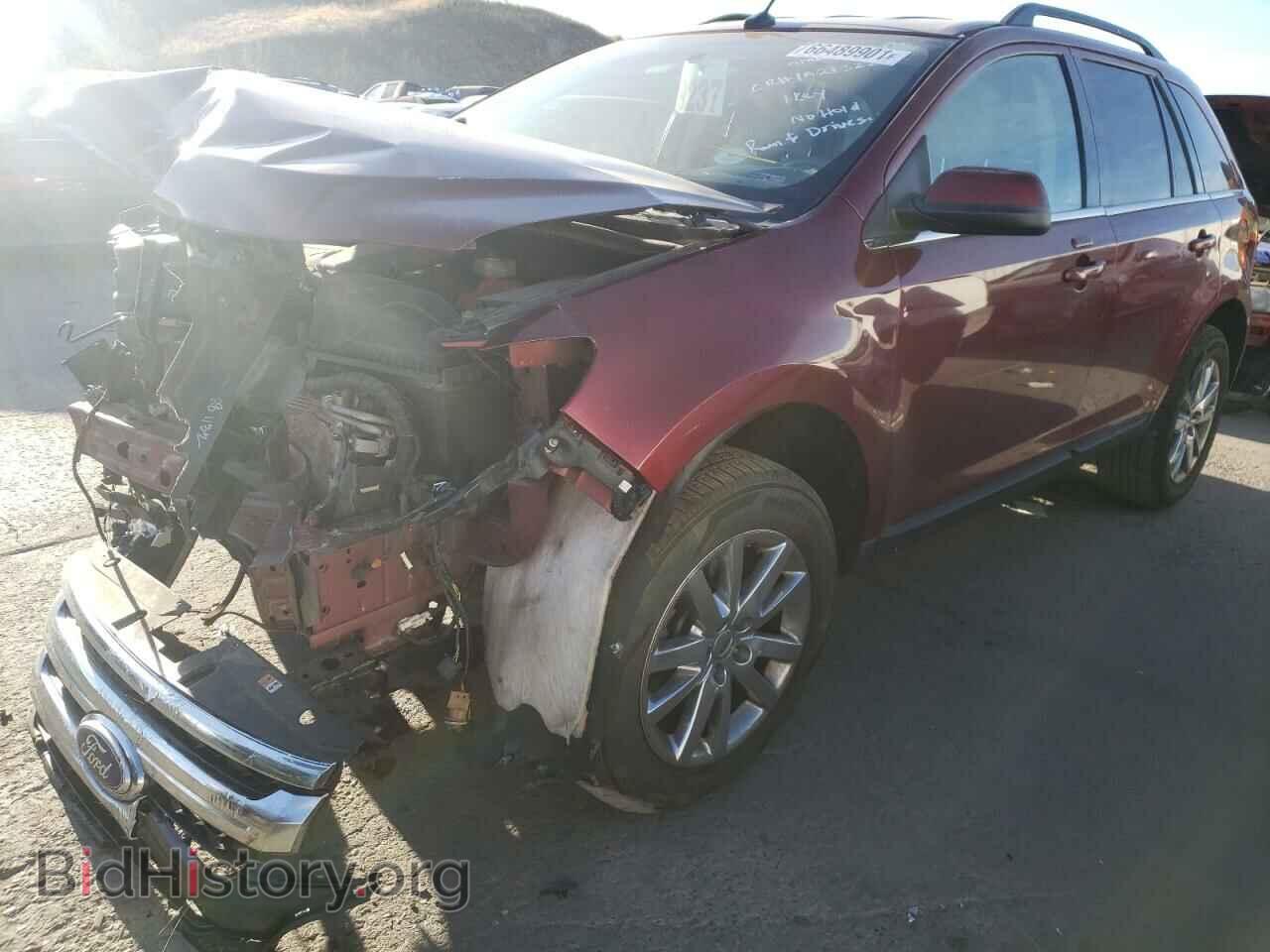 2014 FORD EDGE - VIN: 2FMDK4KC9EBB75729 - Фото 2