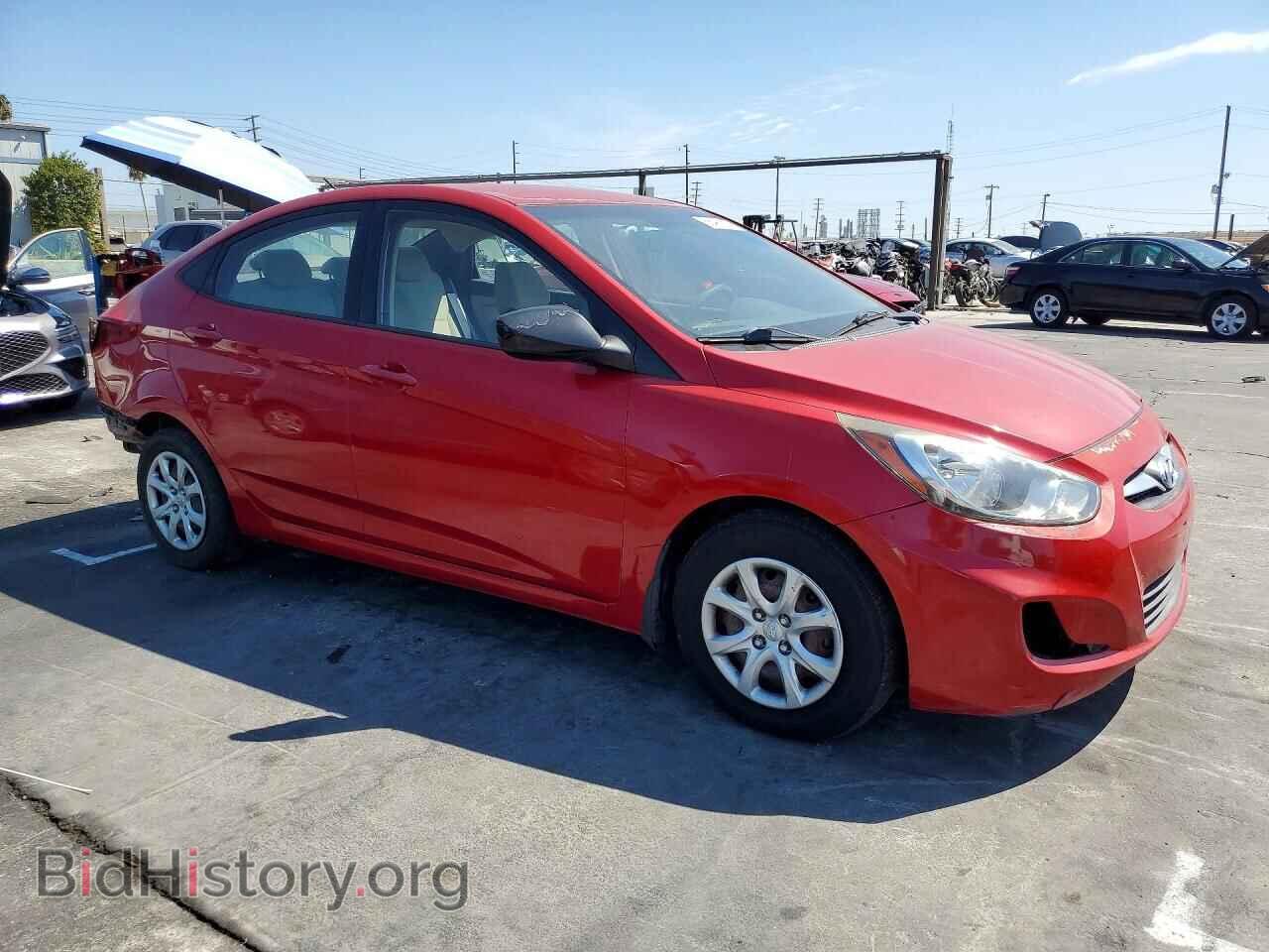 2013 HYUNDAI ACCENT - VIN: KMHCT4AE5DU334878 - Фото 4
