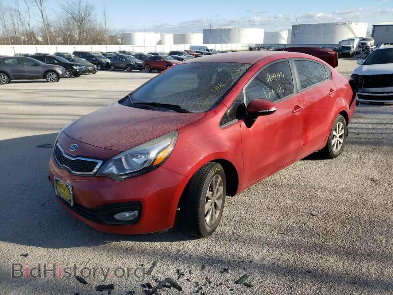 2012 KIA RIO - VIN: KNADN4A35C6068263 - Фото 2