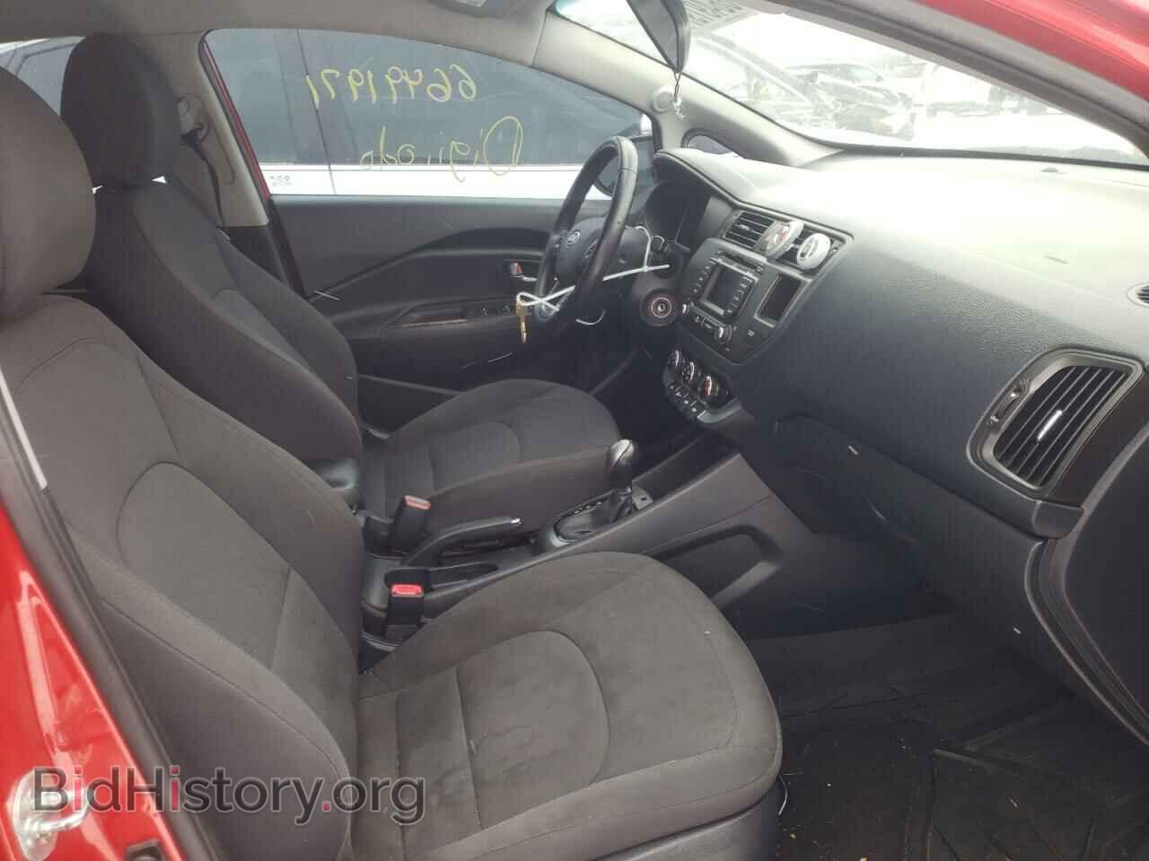 2012 KIA RIO - VIN: KNADN4A35C6068263 - Фото 5