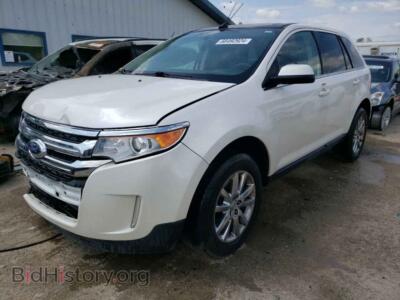 2012 Ford EDGE Limited, white — VIN 2FMDK4KC2CBA07413, Copart