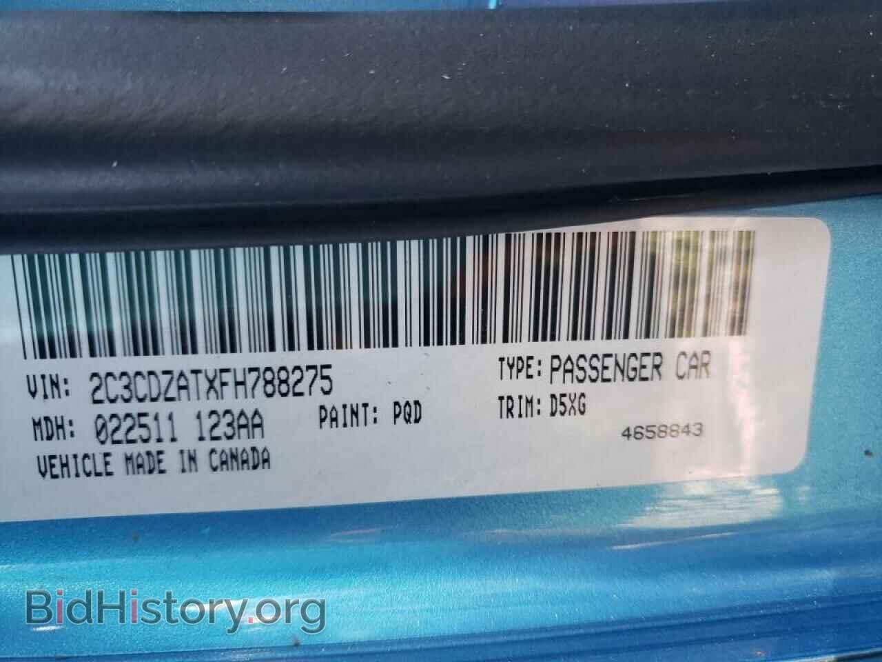 2015 DODGE CHALLENGER - VIN: 2C3CDZATXFH788275 - Фото 10