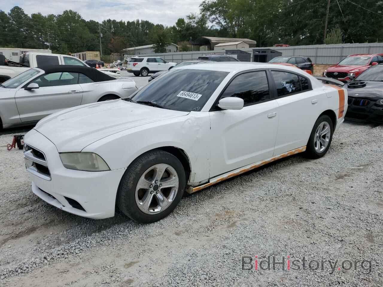 Photo 2C3CDXHG8DH574458 - DODGE CHARGER 2013
