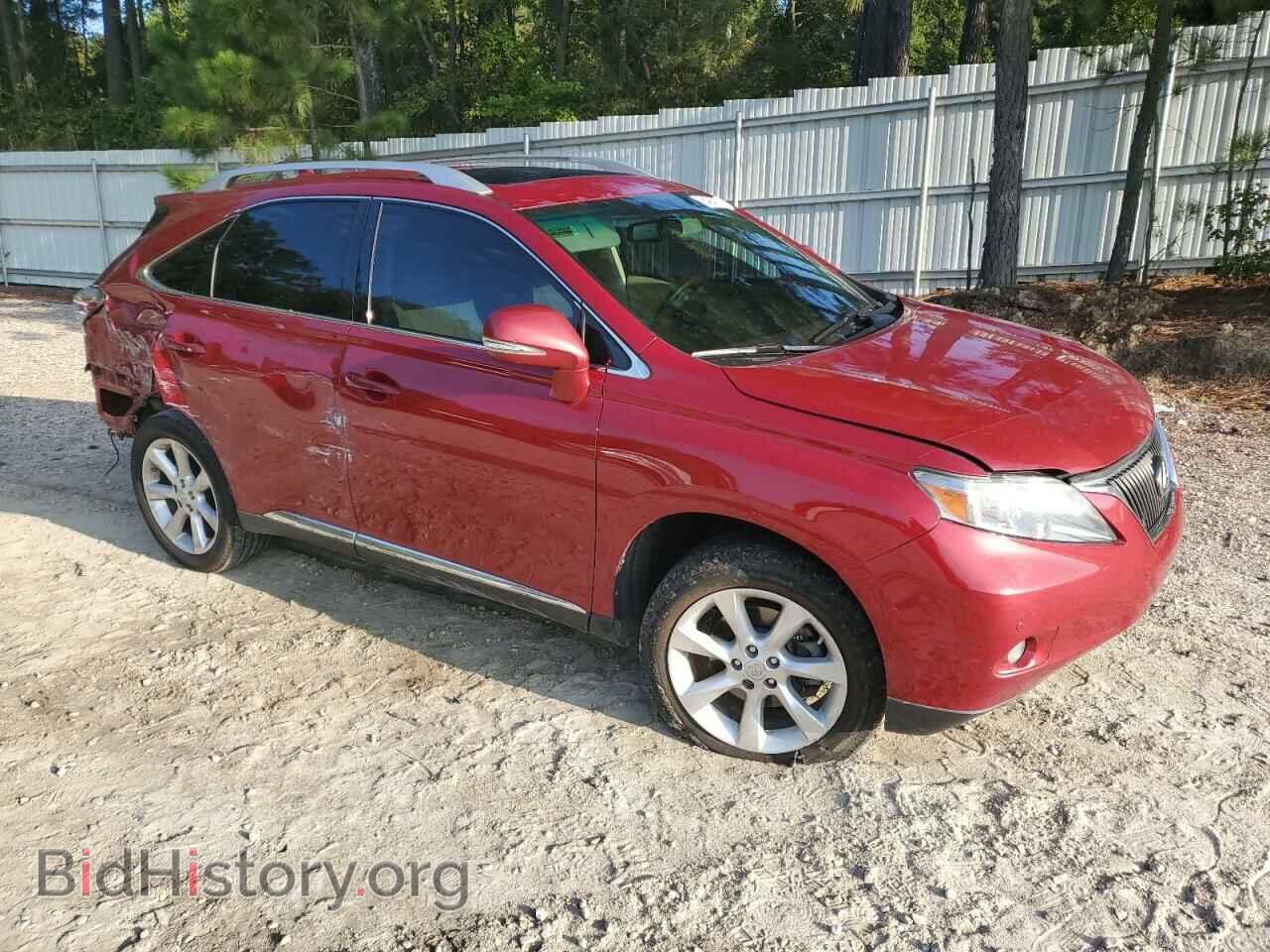 Report 2T2ZK1BA8AC017757 LEXUS RX350 2010 RED GAS - price and damage ...