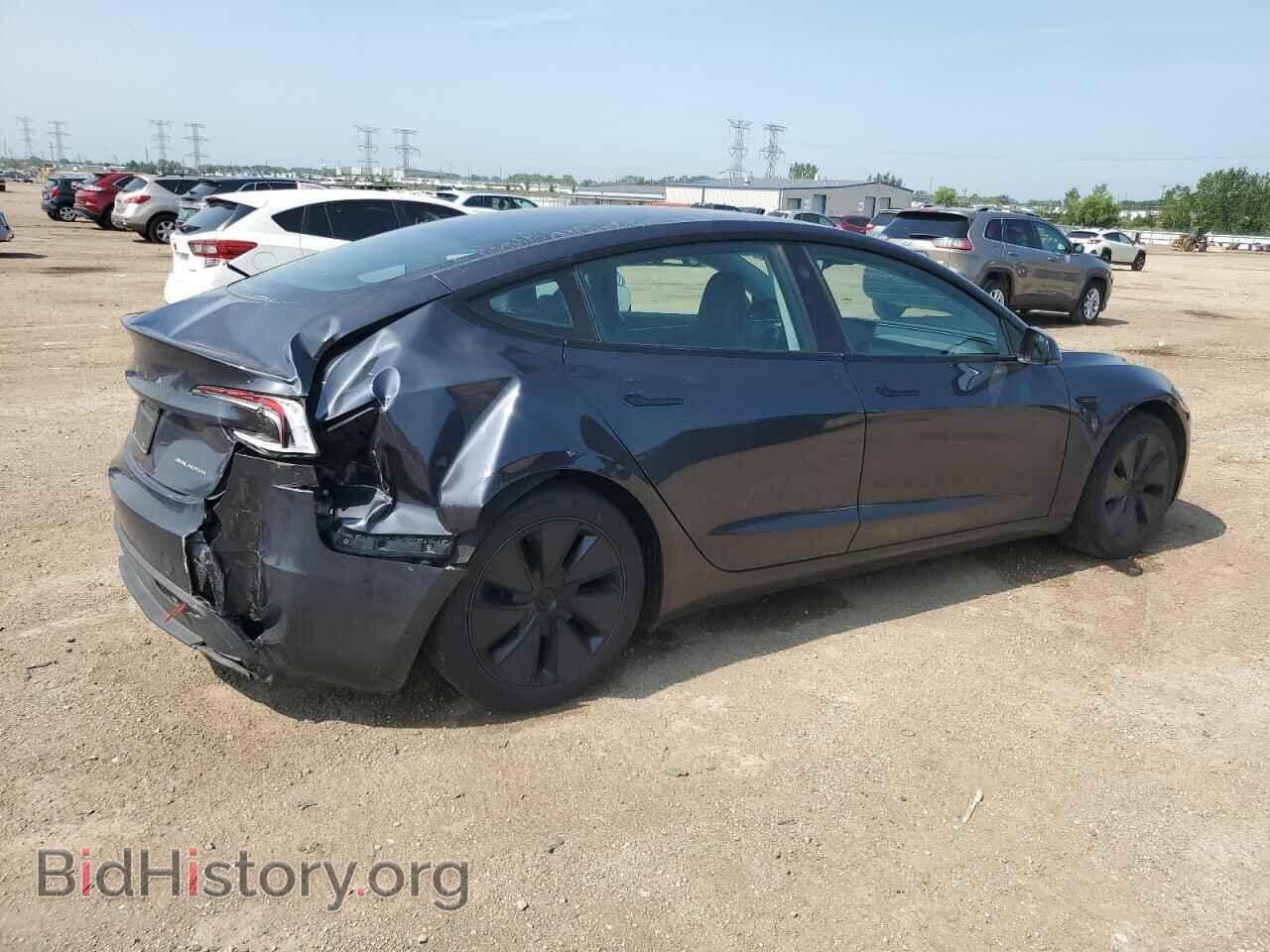 2024 TESLA MODEL 3 - VIN: 5YJ3E1EB3RF843347 - Фото 3