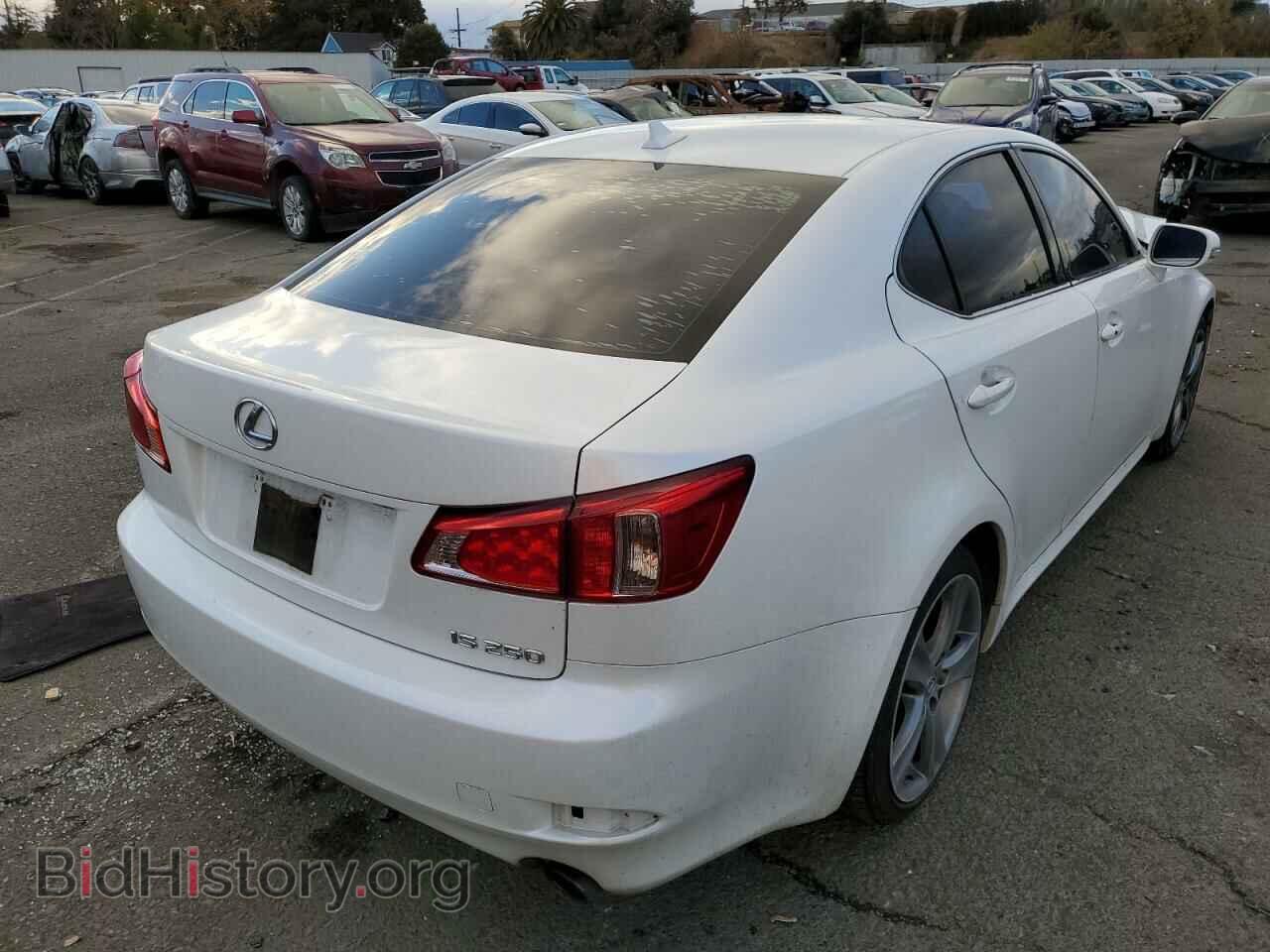 2012 LEXUS IS - VIN: JTHBF5C25C5177361 - Фото 4
