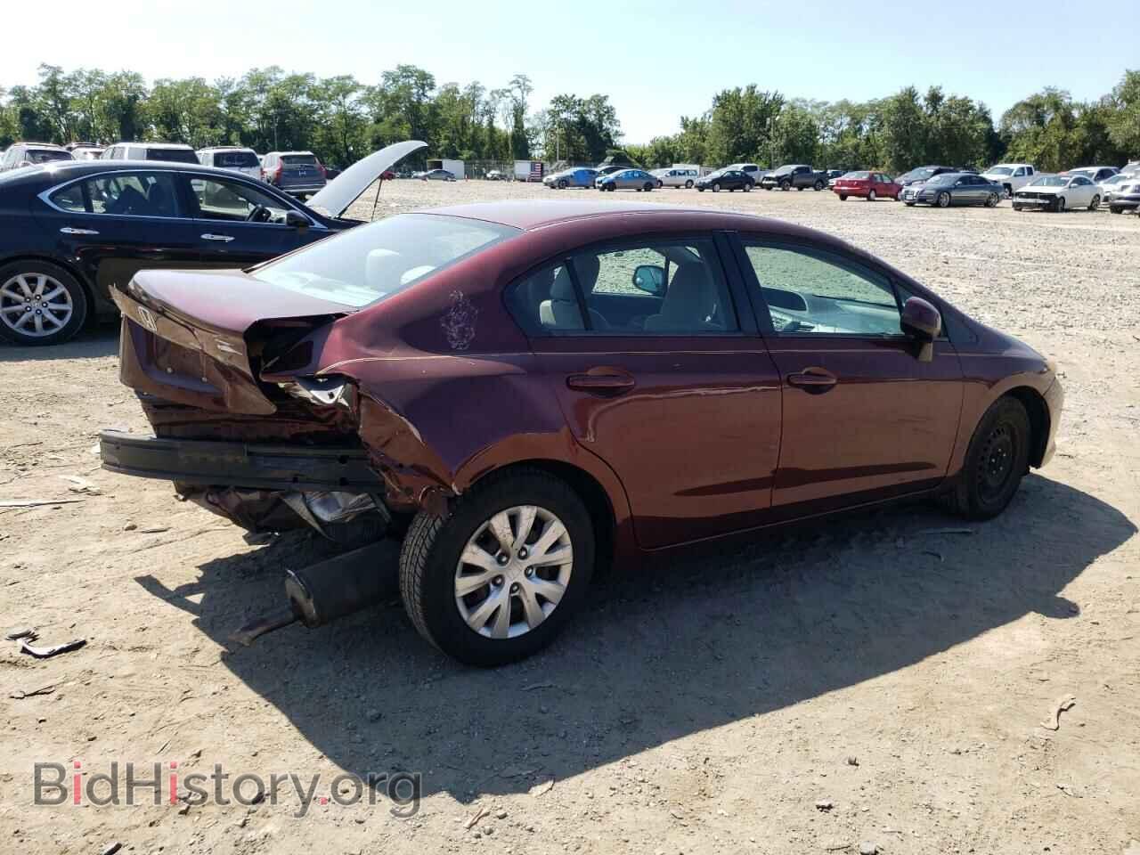 2012 HONDA CIVIC - VIN: 2HGFB2F53CH574953 - Фото 3