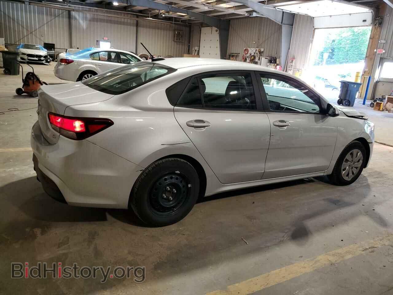 Report 3KPA24AB5KE217771 KIA RIO 2019 SILVER GAS - price and damage history