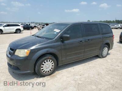 2012 Dodge CARAVAN SE, черный — VIN 2C4RDGBG0CR153227, Copart
