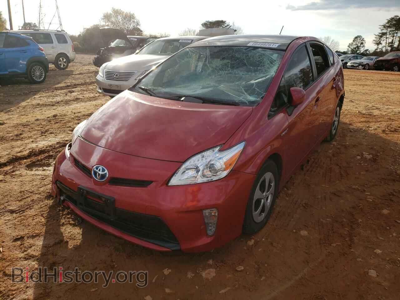2012 TOYOTA PRIUS - VIN: JTDKN3DU0C5478032 - Фото 2