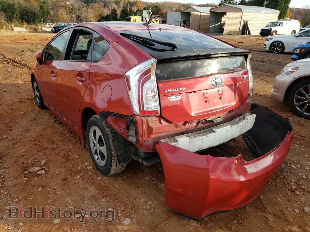 2012 TOYOTA PRIUS - VIN: JTDKN3DU0C5478032 - Фото 3