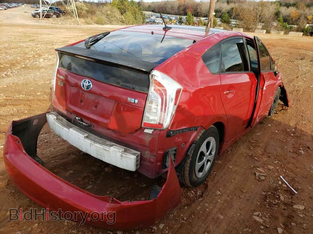 2012 TOYOTA PRIUS - VIN: JTDKN3DU0C5478032 - Фото 4