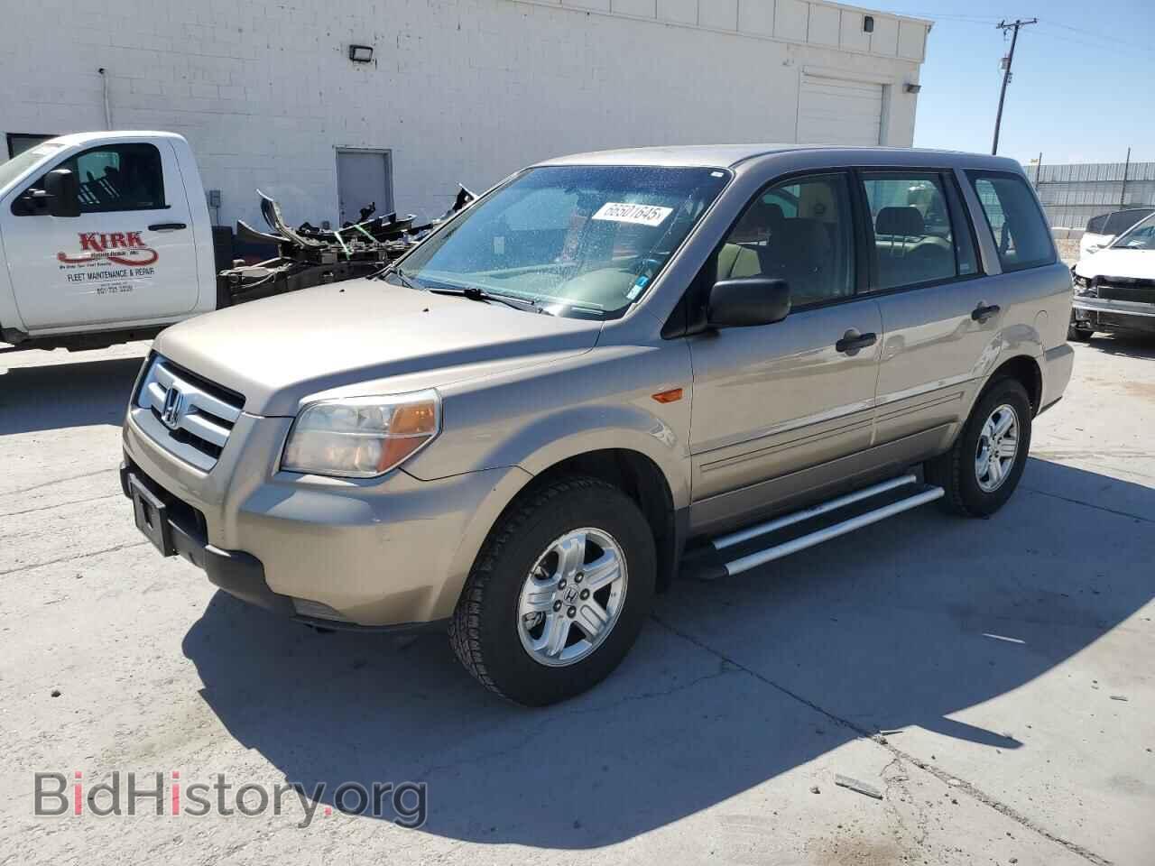 Photo 5FNYF18107B013346 - HONDA PILOT 2007