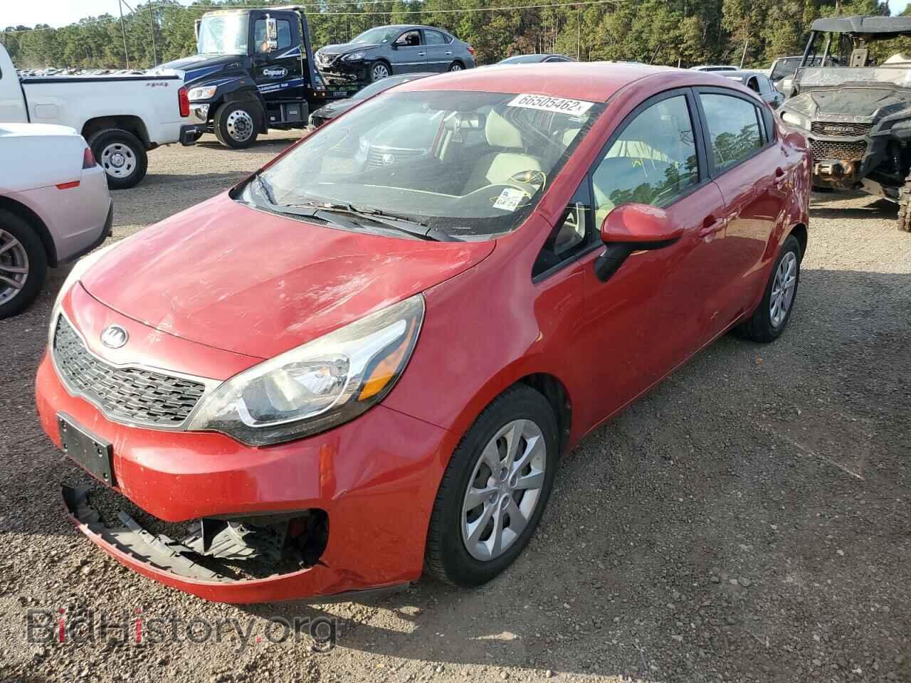 2013 KIA RIO - VIN: KNADM4A30D6195720 - Фото 2