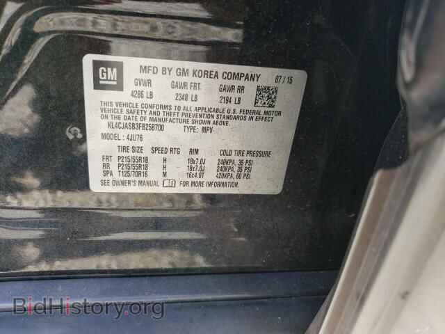 2015 BUICK ENCORE - VIN: KL4CJASB3FB258700 - Photo 10